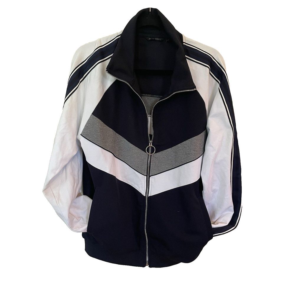 Antony Morato Turtle Color-Block‎ Zip Front Sweatshirt SIZE XL